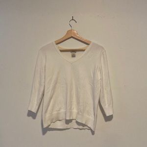 White Woman’s Medium LLBean Sweater